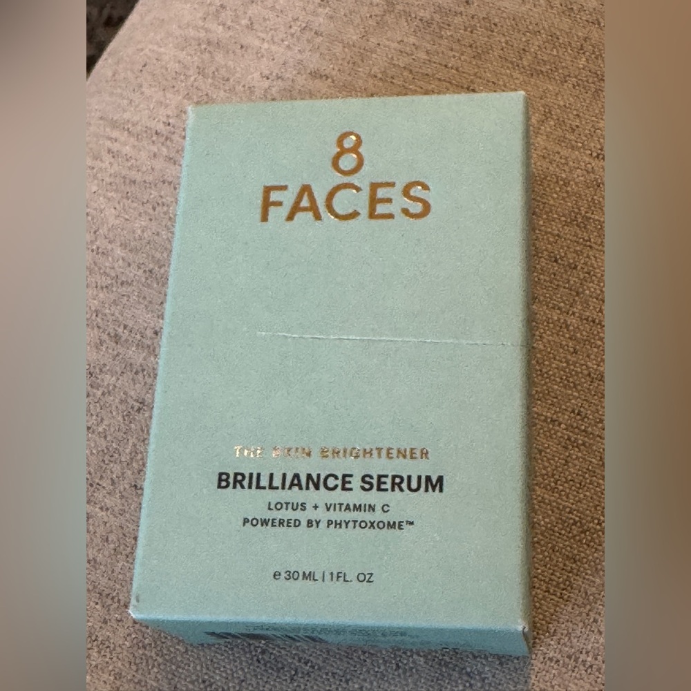 New 8 Faces Brilliance Serum lotus vitamin c phytoxome full size 1 oz NEW